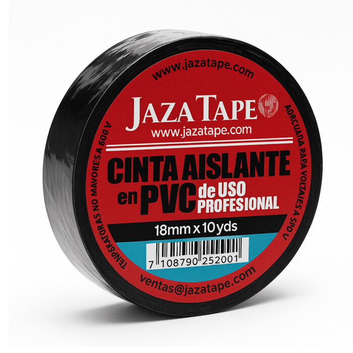 Cinta aislante PVC 18mm x 10yd