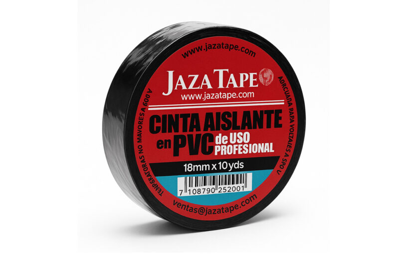Cinta aislante PVC 18mm x 10yd