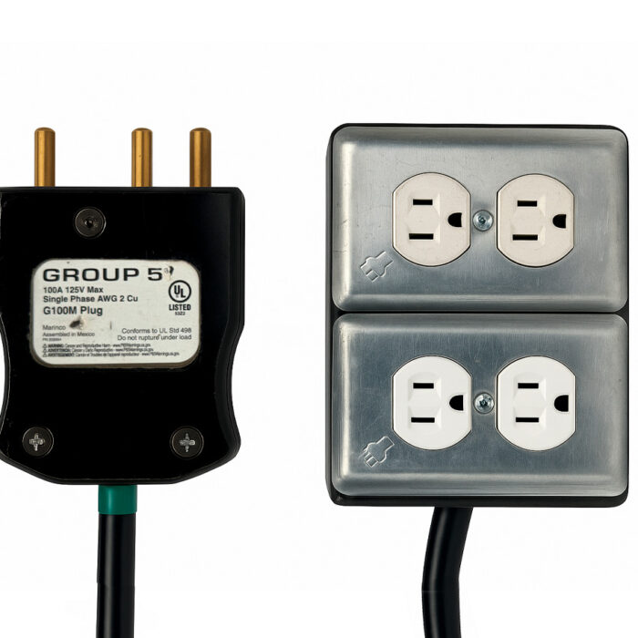 Cola 100A a 15A alquiler