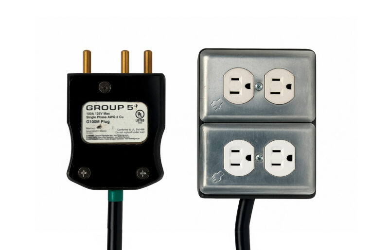 Cola 100A a 15A alquiler