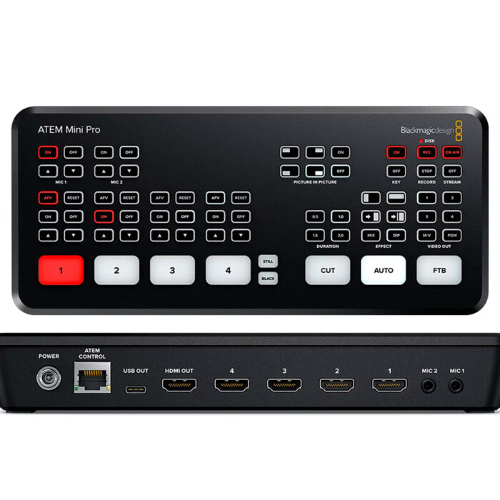 Blackmagic ATEM Mini Pro HDMI alquiler