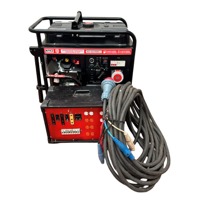 Planta Eléctrica 19k + Caja Distribución + Bajante alquiler