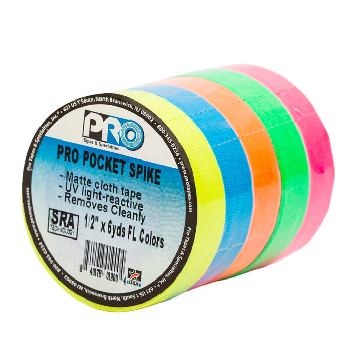 Kit Gaffer Pro Pocket Spike Stack fluorescente x 5