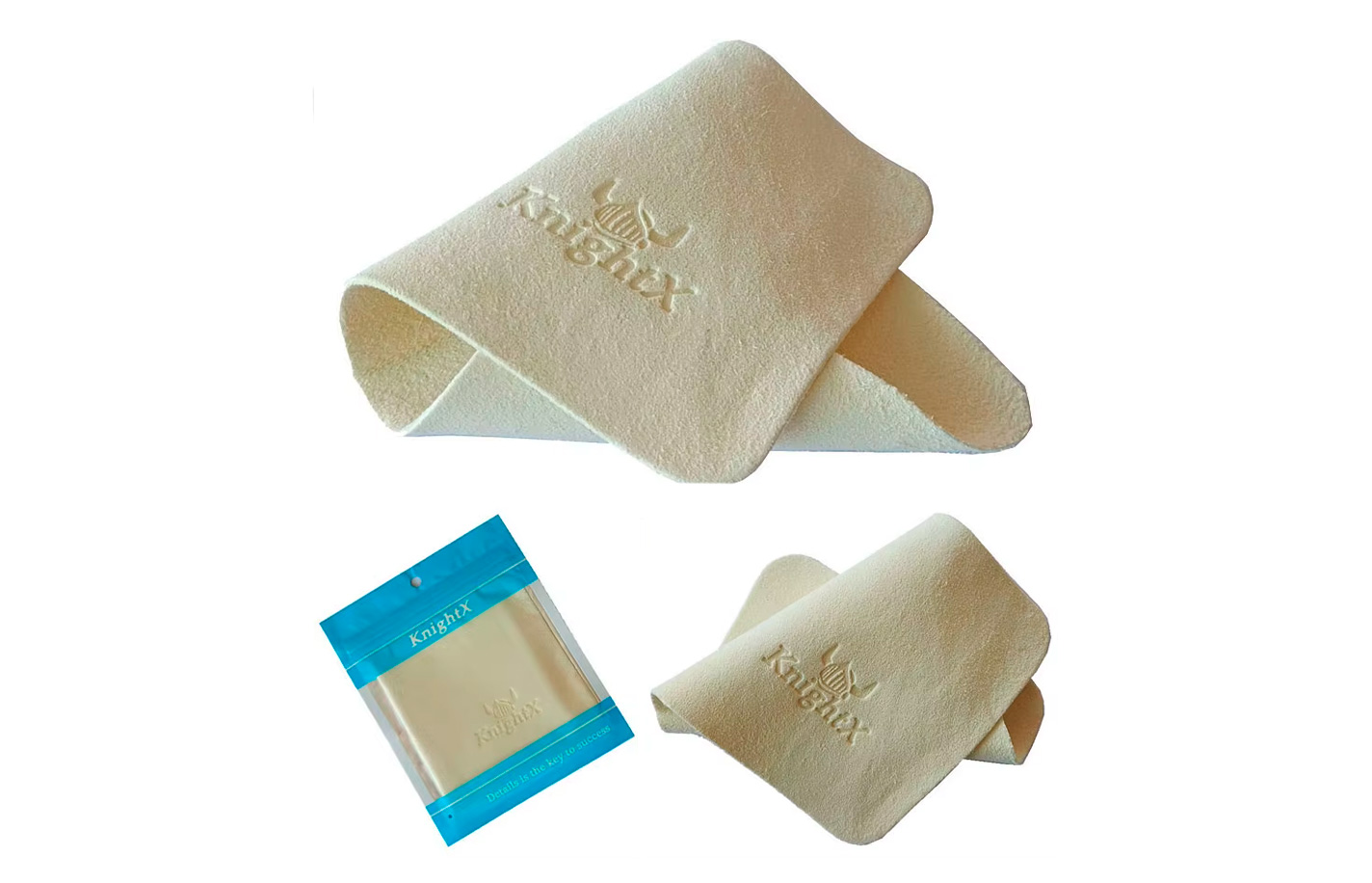 Paño KnightX de piel de ciervo