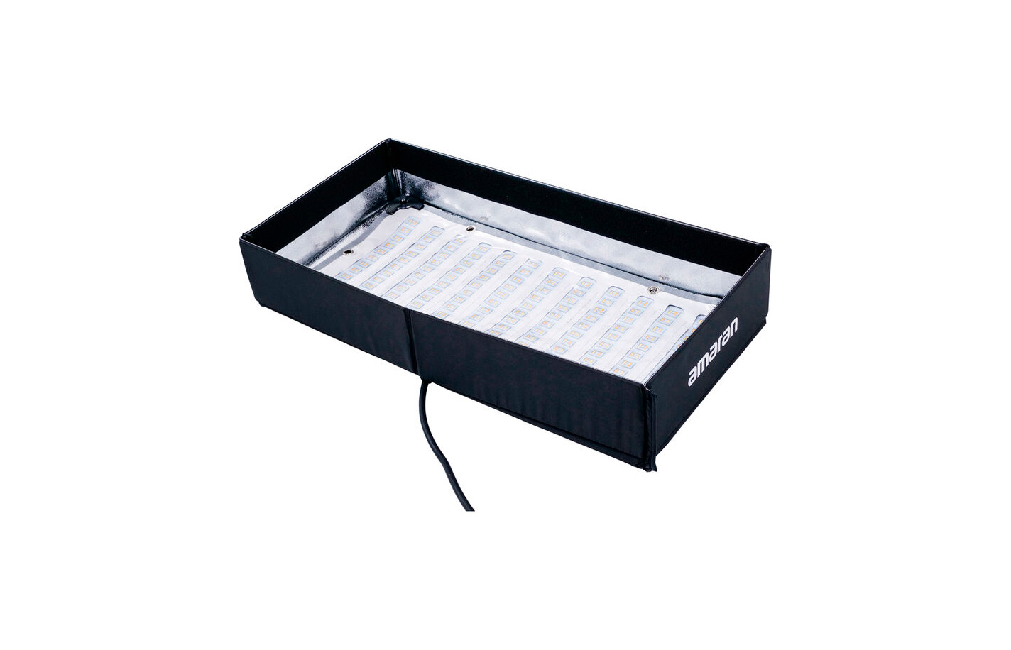 Panel LED flexible Amaran F21c RGBWW de 100W para cine y video profesional.