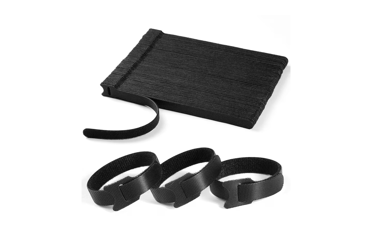 Paquete de 10 bridas organizadoras para cables