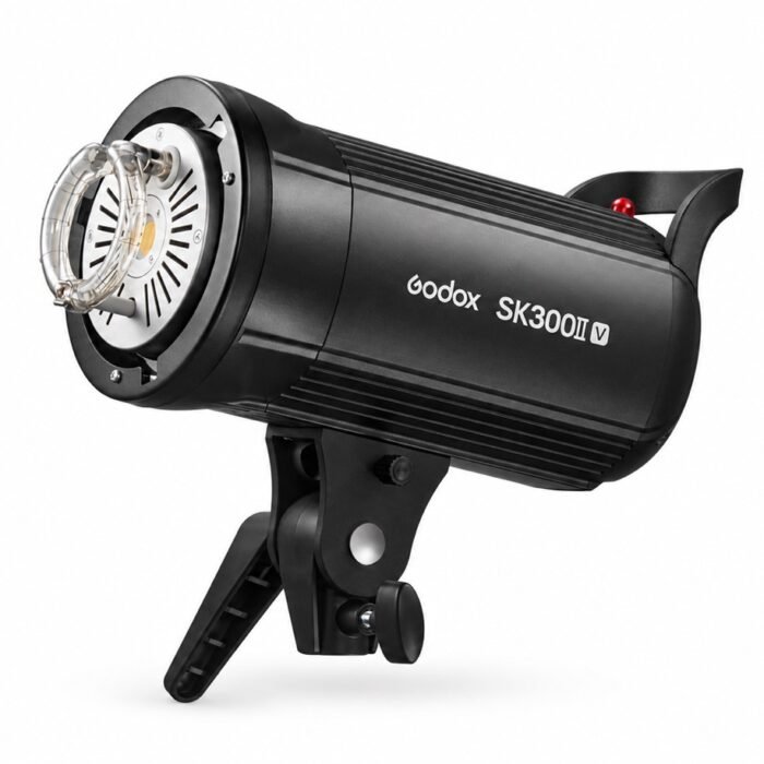 Cabeza de flash Godox SK300II-V de 300 Ws en alquiler en Cinemarket