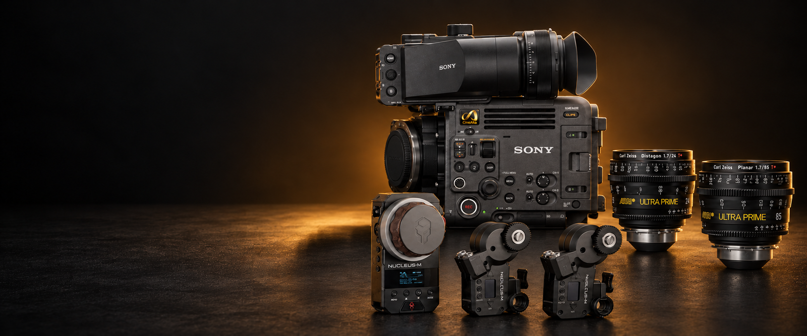 Sony BURANO con ópticas ARRI Ultra Prime y sistema Tilta Nucleus-M